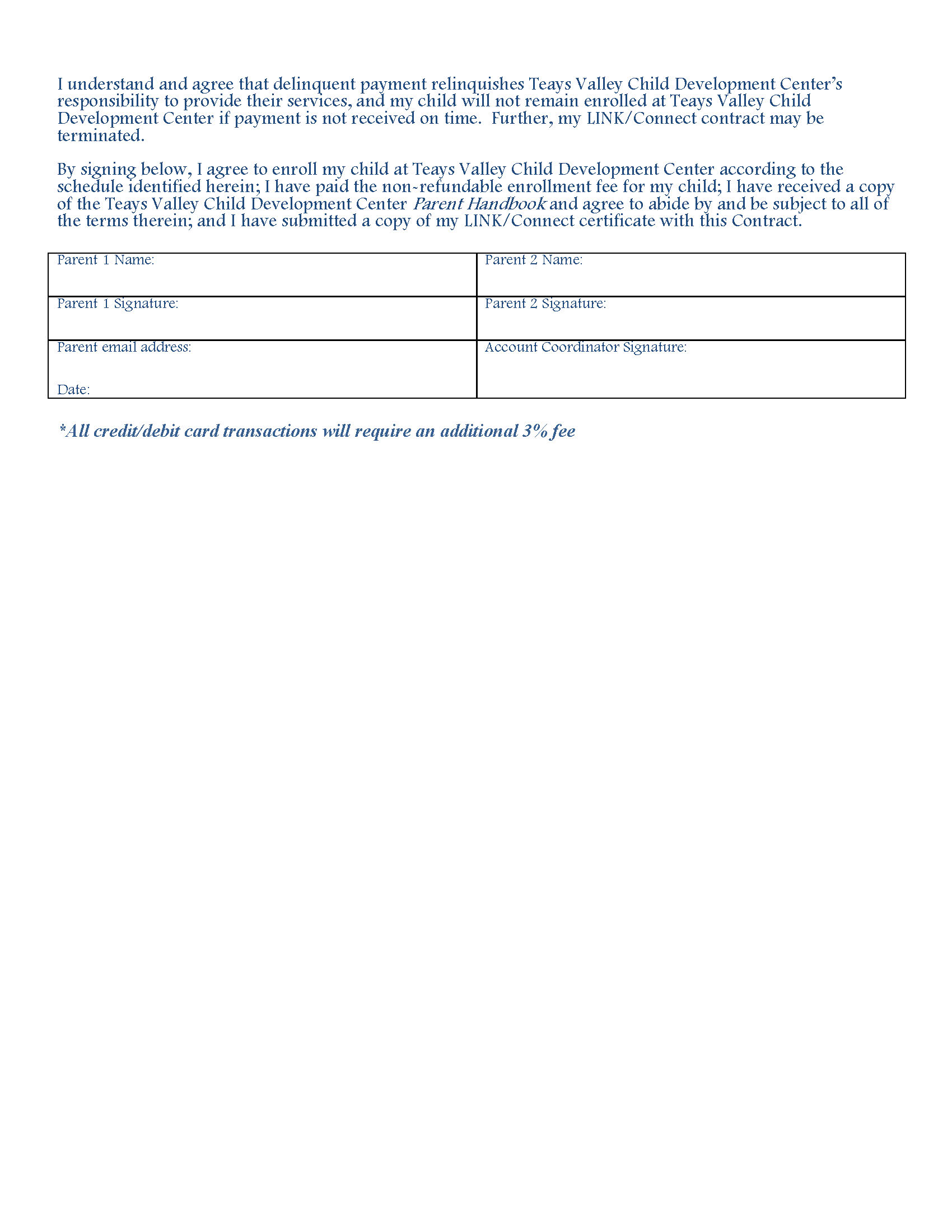 LINK Pay Agreement Page 2
